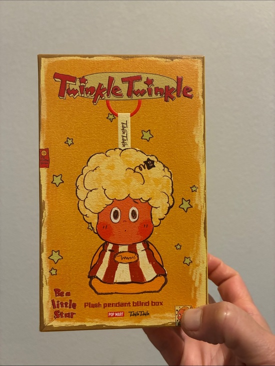 POP MART Other - Twinkle Twinkle Plush Pendant Blind Box - Orange & Cream